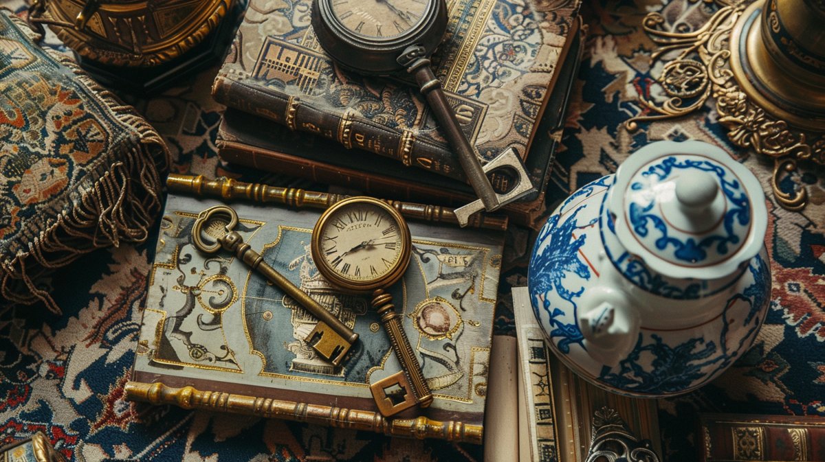 Collection of antique keys
